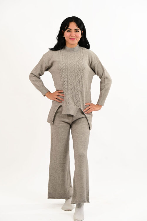 Knitted Sweater and Pants Set