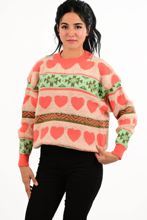 Cozy Heart Sweater